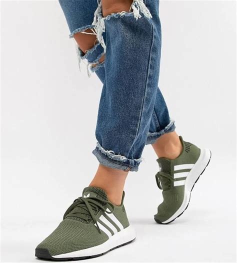 olive green sneakers for ladies.